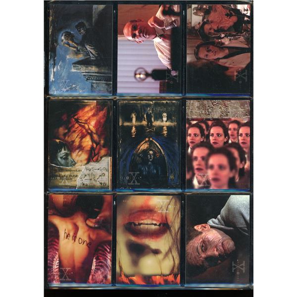 Lot of 9 Various X-Files Collector Cards