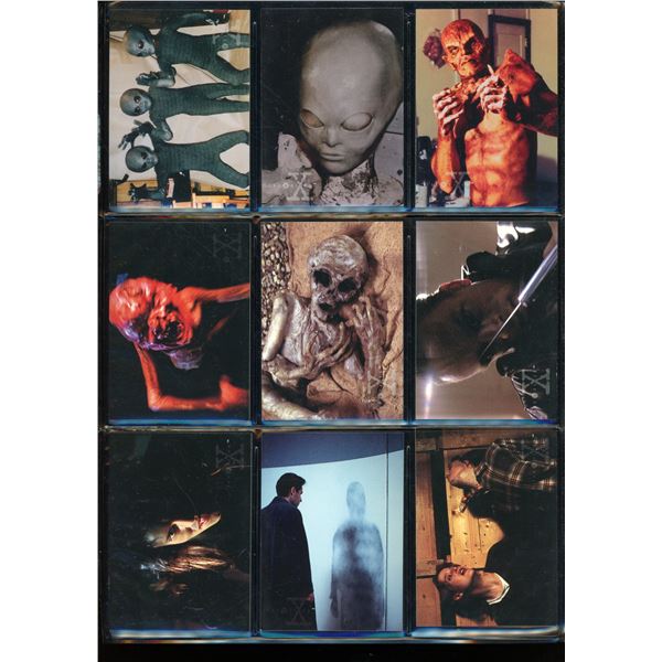 Lot of 9 Various X-Files Collector Cards