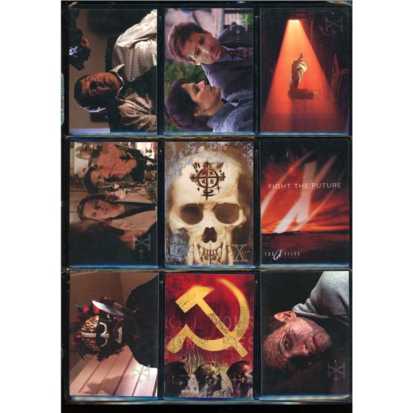 Lot of 9 Various X-Files Collector Cards