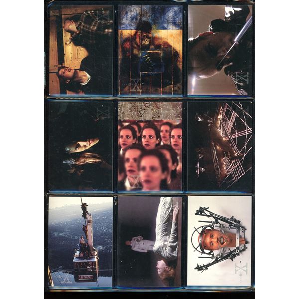Lot of 9 Various X-Files Collector Cards