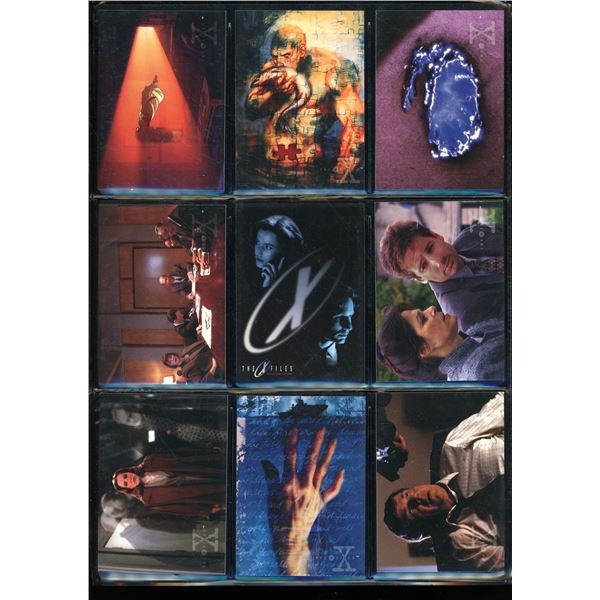 Lot of 9 Various X-Files Collector Cards