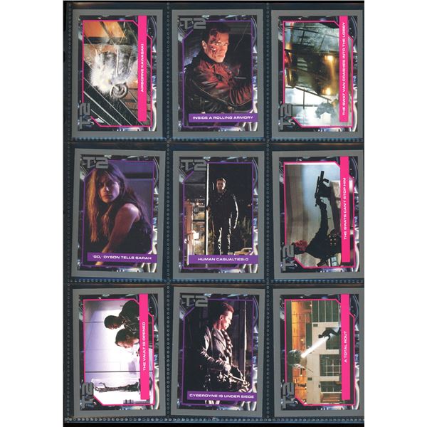 Lot Of 9 Various Terminator 2 Collector Cards