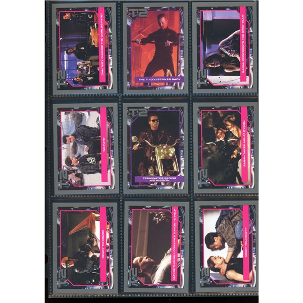 Lot Of 9 Various Terminator 2 Collector Cards