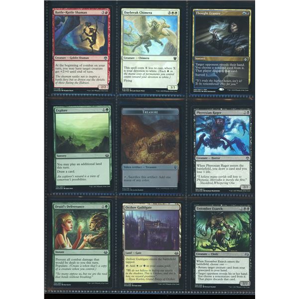 Lot Of 9 Various Magic The Gathering FOIL Cards Various Sets & Colors