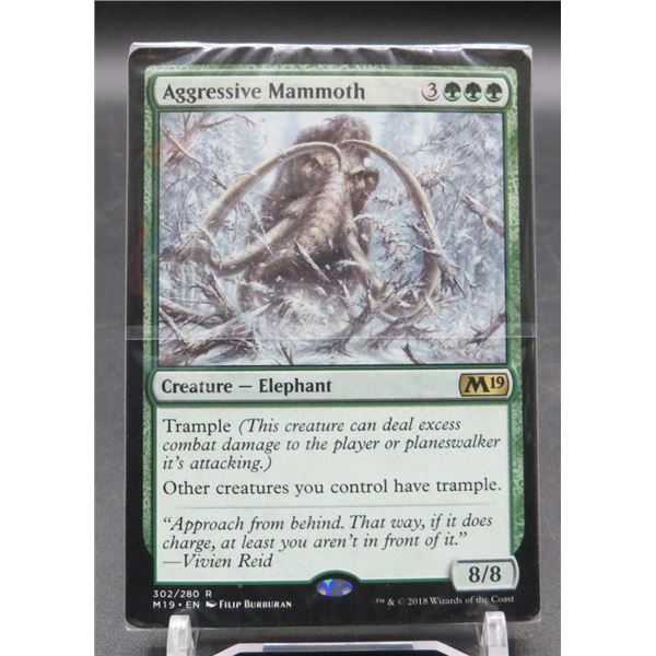 Sealed Magic The Gathering Green Deck Aggressive Mammoth