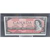 Image 1 : 1954 Canadian $2 Two Dollar Banknote Serial # K/G9450839