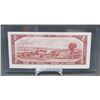 Image 2 : 1954 Canadian $2 Two Dollar Banknote Serial # K/G9450839