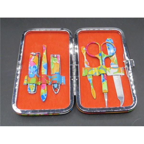 New Flower Printed Vanity Set