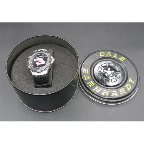 Dale Earnhardt Game Time Nascar Watch with Tin