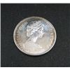 Image 2 : 1967 Canadian Silver 10 Cent Coin
