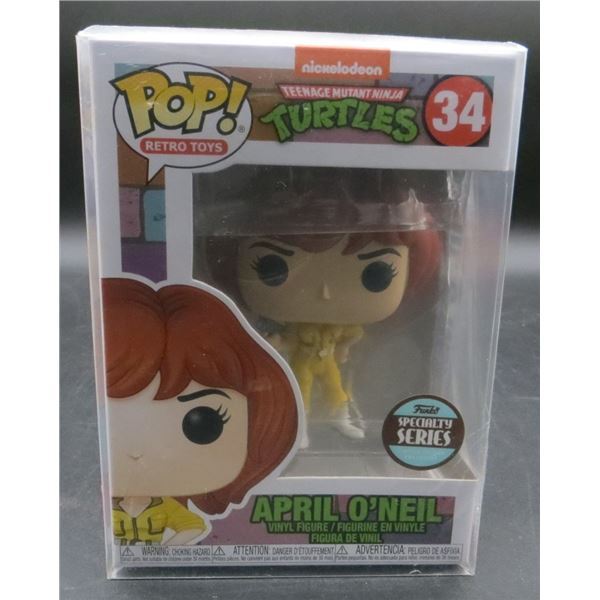 New Funko Pop TMNT April O'Neil #34 with soft protector BV $35