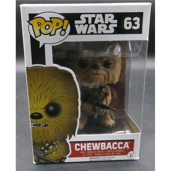 New Funko Pop Star Wars Chewbacca #63 BV $25