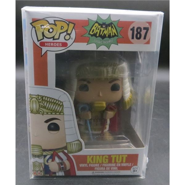 New Funko Pop Batman King Tut #187 BV $25 with soft protector