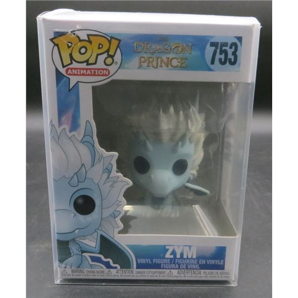 New Funko Pop The Dragon Prince Zym #753 BV $50 with soft protector