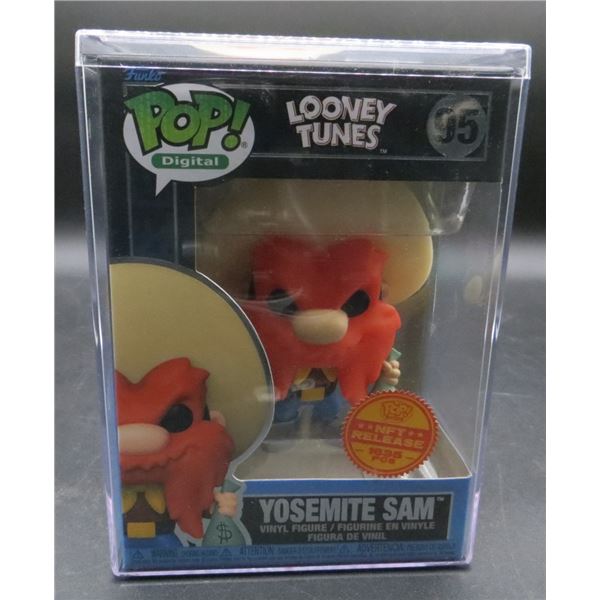 New Funko Pop NFT Looney Tunes Yosemite Sam Limited/1635 BV $155 With Hard Protector