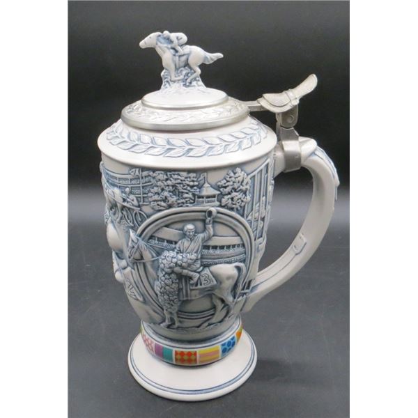 Vintage Avon Winners Circle Horse Racing Collectible Beer Stein