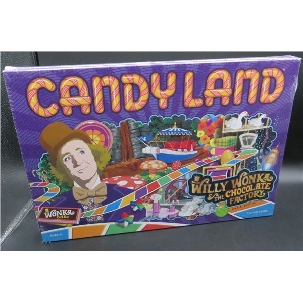 New Sealed Candyland Willy Wonka Board Game