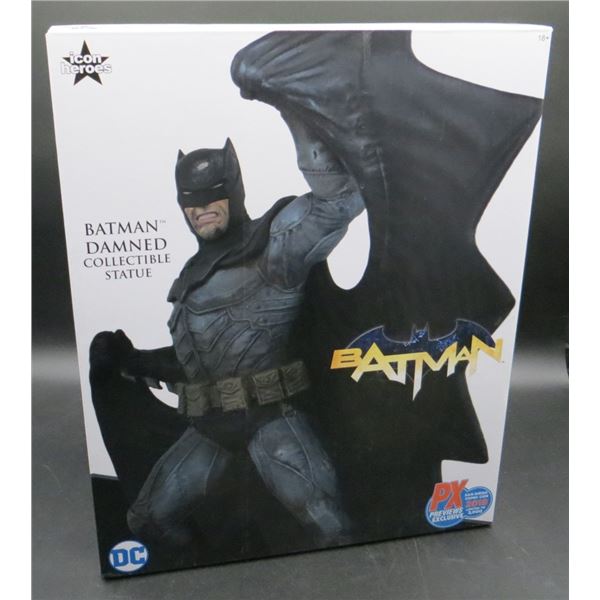 New Icon Heroes Batman Damned Limited /3000 Collectibles Statue 9.8" Tall (SDCC 2019 Exclusive)