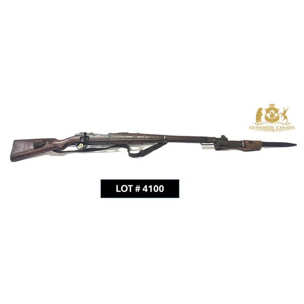 MAUSER 1898 AZ CARBINE, CAL. 8MM MAUSER, Bolt Action Rifle, 24 in Barrel- with Bayonet