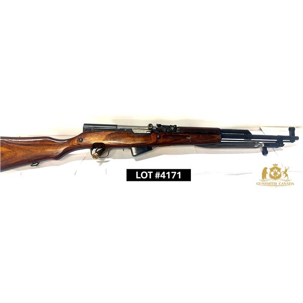 SIMONOV, SKS, CAL. 7.62 X 39, SEMI-AUTO RIFLE, 20.5” BARREL