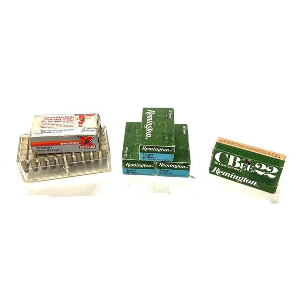 22 SHORT - VINTAGE MISC. AMMO - 260 ROUNDS