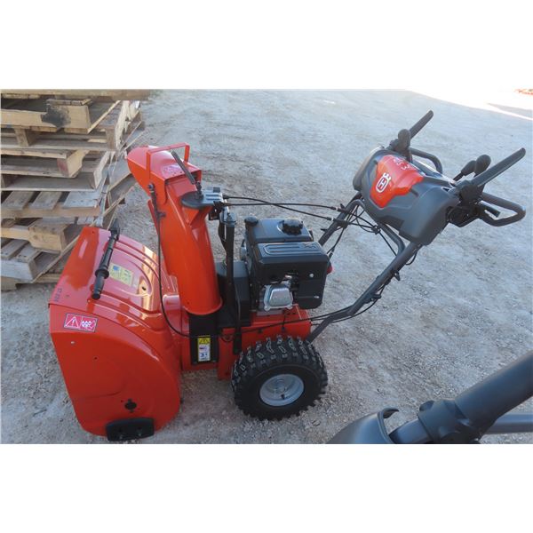 Husquvarna ST 224 Snowblower Used Only a Couple of Times - Like New, Serial # 091923A031619