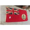 Image 4 : Antique WW1 Canadian Red Cloth Ensign Flag. Large! 68"X37"
