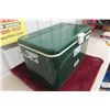 Image 2 : Vintage Thermos Metal Green Ice Cooler, Clean, 22" X 15" X 14"