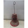 Image 2 : No. 40 Red Traffic Lantern And Cast Gurney Weigh Scale Hook
