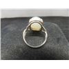 Image 2 : 925 Sterling Silver Moonstone Ring, Size 6.5