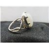 Image 3 : 925 Sterling Silver Moonstone Ring, Size 6.5