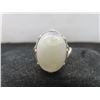 Image 4 : 925 Sterling Silver Moonstone Ring, Size 6.5