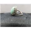 Image 2 : 925 Sterling Silver Larimar Ring, Size 6