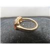 Image 4 : 18k Yellow Gold Ring With Citrine, Possibly Sapphire, 3 Grams, Size 6