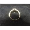 Image 3 : 10k White Gold Ring With Black Diamond, 2.3 Grams, Size 7.5