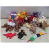 Image 1 : Large Lot Of TY Beanie Animals & Mr. Potato Head Set