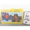 Image 1 : Fleer 1991 Ken Griffey Jr & Barry Bonds 2nd Generation Stars