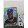 Image 1 : Score 90 Mo Vaughn Red Sox 'rookie' Card