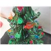 Image 4 : Ceramic Light – up Christmas Tree 17" Tall & 11" Wide