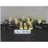 Image 1 : Vintage Plastic Cavalry & Infantry 3 Metal Indians Geronimo & Black Hawk