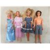 Image 3 : (8) Barbie Dolls And Paper Dolls