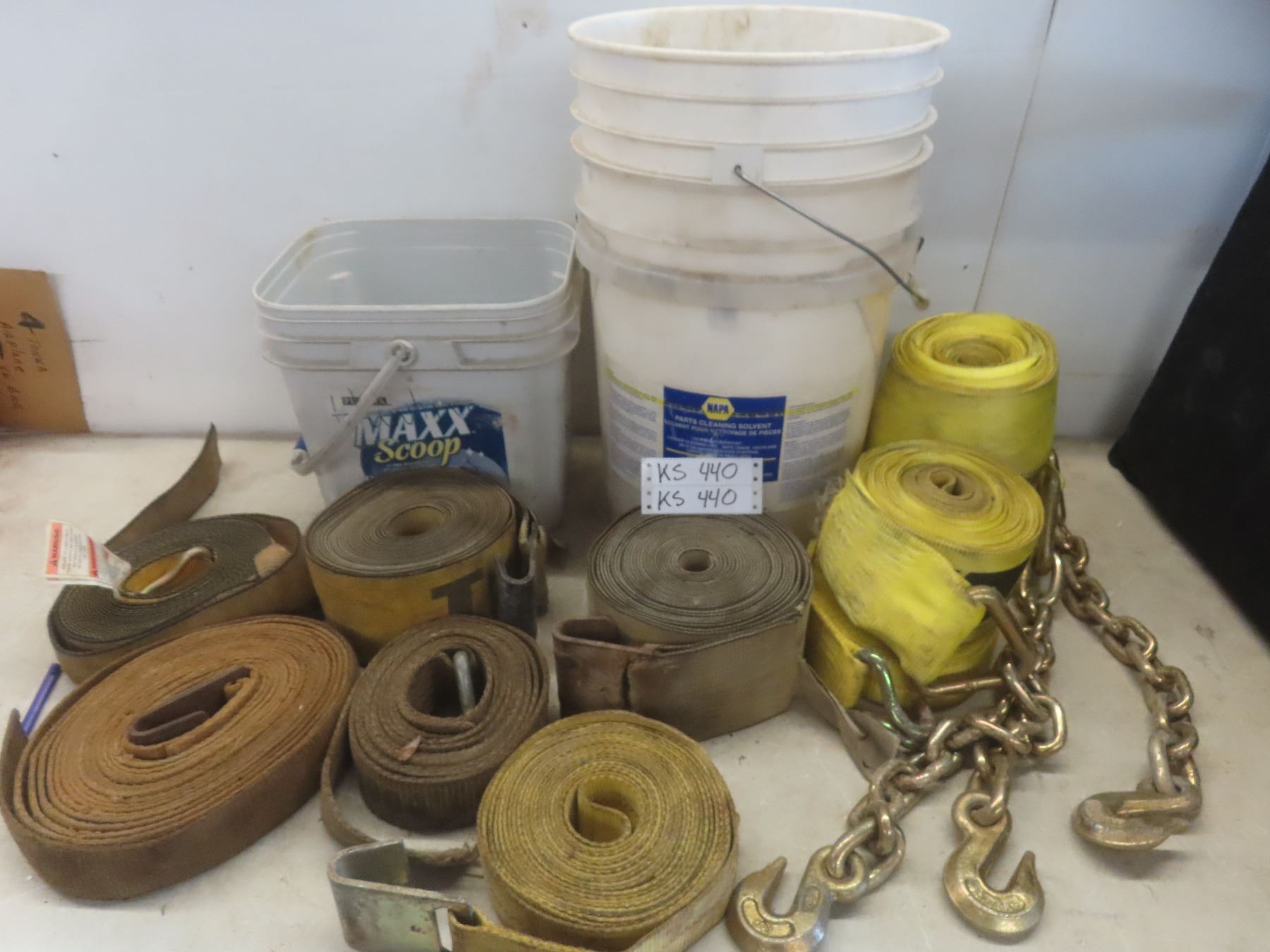 (10) Heavy Duty Load Straps