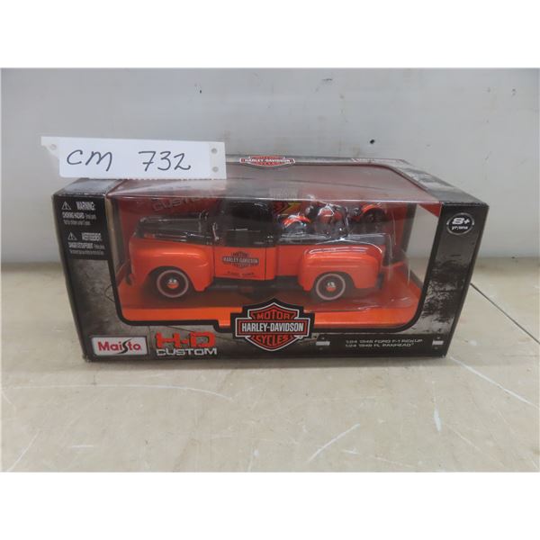 1948 Ford F1 Pick Up 1948 Panhead 1:24 Scale