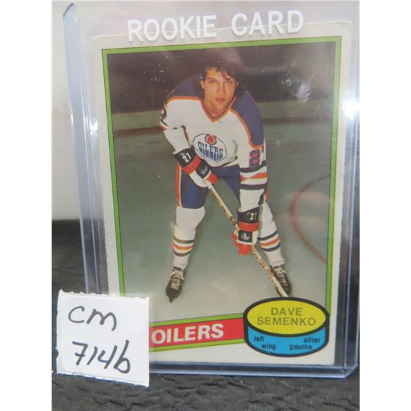 Dave Semento Rookie Card
