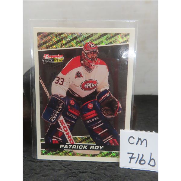 Patrick Roy Premier Black Gold Card