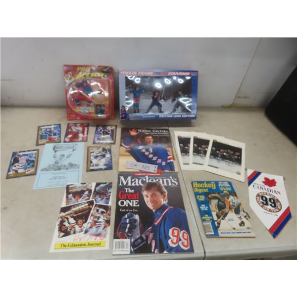 Assorted Wayne Gretzky Collection
