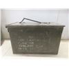Image 2 : U.S. Jeep Jerry Can, Metal Military Cartridge Case