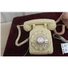 Image 2 : 2 Vintage Rotary & Push Button Telephones, Beige & Pink