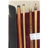 Image 2 : Vintage Billiard Cue Sticks with Cases