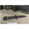 Image 2 : Vintage Survival Knife, Compass with Leather Scabbard & Belt + Garmin GPS